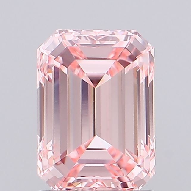 IGI Emerald 1.51ct Fancy Intense Pink VVS2 - Loose Lab Diamond: IGI Emerald 1.51ct Fancy Intense Pink VVS2 - Loose Lab Diamond Item Specifics: Source: This Is A Real Diamond Grown In A Lab Not Mined. Carat: 1.51 Cut: - Color: Fancy Intense Pink Clarity: VVS2 Polis