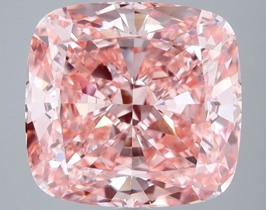 IGI Cushion Modified 5.04ct Fancy Vivid Pink VVS2 - Loose Lab Diamond: IGI Cushion Modified 5.04ct Fancy Vivid Pink VVS2 - Loose Lab Diamond Item Specifics: Source: This Is A Real Diamond Grown In A Lab Not Mined. Carat: 5.04 Cut: - Color: Fancy Vivid Pink Clarity: VVS2 