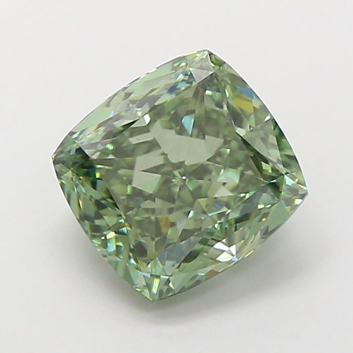 IGI Cushion Modified 3.28ct Fancy Vivid Green VVS2 - Loose Lab Diamond: IGI Cushion Modified 3.28ct Fancy Vivid Green VVS2 - Loose Lab Diamond Item Specifics: Source: This Is A Real Diamond Grown In A Lab Not Mined. Carat: 3.28 Cut: - Color: Fancy Vivid Green Clarity: