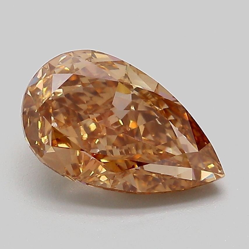 IGI Pear 2.17ct Fancy Light Brown VVS2 - Loose Lab Diamond: IGI Pear 2.17ct Fancy Light Brown VVS2 - Loose Lab Diamond Item Specifics: Source: This Is A Real Diamond Grown In A Lab Not Mined. Carat: 2.17 Cut: - Color: Fancy Light Brown Clarity: VVS2 Polish: