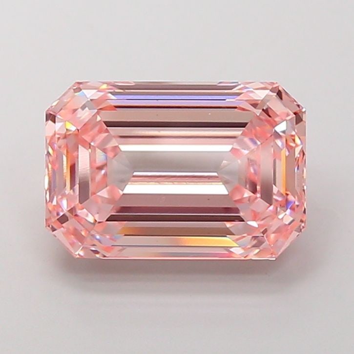 IGI Emerald 8.88ct Fancy Intense Pink VVS2 - Loose Lab Diamond: IGI Emerald 8.88ct Fancy Intense Pink VVS2 - Loose Lab Diamond Item Specifics: Source: This Is A Real Diamond Grown In A Lab Not Mined. Carat: 8.88 Cut: - Color: Fancy Intense Pink Clarity: VVS2 Polis
