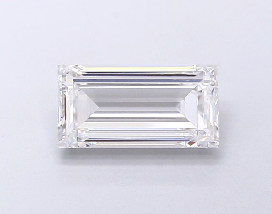 IGI Baguette 2.34ct E VVS1 - Loose Lab Diamond: IGI Baguette 2.34ct E VVS1 - Loose Lab Diamond Item Specifics: Source: This Is A Real Diamond Grown In A Lab Not Mined. Carat: 2.34 Cut: - Color: E Clarity: VVS1 Polish: EX Symmetry: EX Measurements: