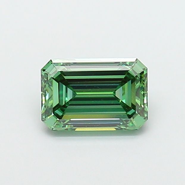 IGI Emerald 1.51ct Fancy Vivid Green VVS2 - Loose Lab Diamond: IGI Emerald 1.51ct Fancy Vivid Green VVS2 - Loose Lab Diamond Item Specifics: Source: This Is A Real Diamond Grown In A Lab Not Mined. Carat: 1.51 Cut: - Color: Fancy Vivid Green Clarity: VVS2 Polish: