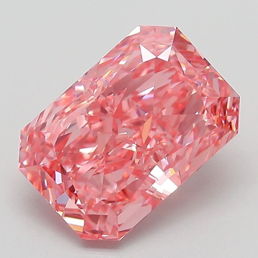 IGI Radiant 3.05ct Fancy Vivid Pink VVS2 - Loose Lab Diamond: IGI Radiant 3.05ct Fancy Vivid Pink VVS2 - Loose Lab Diamond Item Specifics: Source: This Is A Real Diamond Grown In A Lab Not Mined. Carat: 3.05 Cut: - Color: Fancy Vivid Pink Clarity: VVS2 Polish: