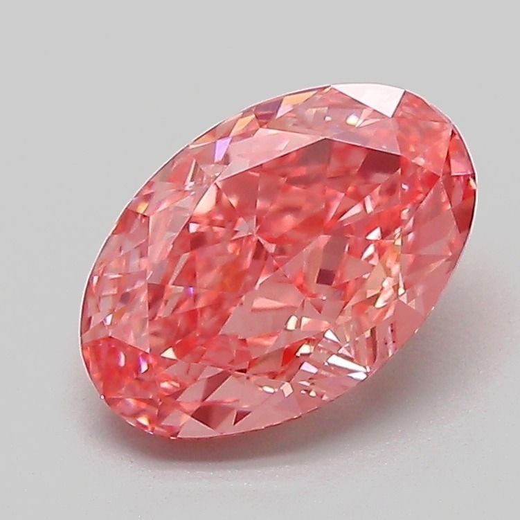 IGI Oval 1.63ct Fancy Vivid Pink VVS2 - Loose Lab Diamond: IGI Oval 1.63ct Fancy Vivid Pink VVS2 - Loose Lab Diamond Item Specifics: Source: This Is A Real Diamond Grown In A Lab Not Mined. Carat: 1.63 Cut: - Color: Fancy Vivid Pink Clarity: VVS2 Polish: EX S