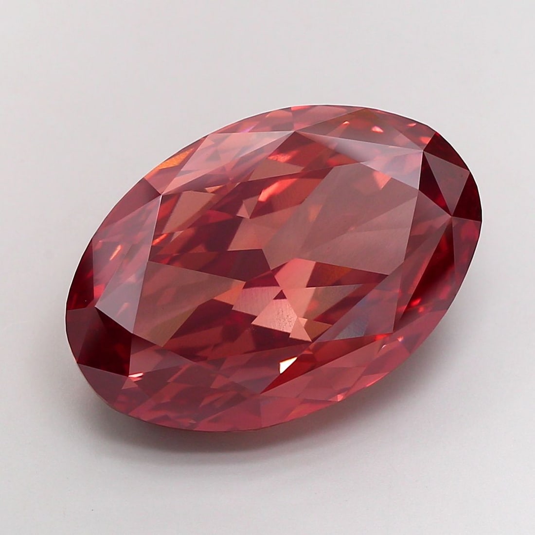 IGI Oval 20.06ct Fancy Vivid Pink VVS2 - Loose Lab Diamond: IGI Oval 20.06ct Fancy Vivid Pink VVS2 - Loose Lab Diamond Item Specifics: Source: This Is A Real Diamond Grown In A Lab Not Mined. Carat: 20.06 Cut: - Color: Fancy Vivid Pink Clarity: VVS2 Polish: EX
