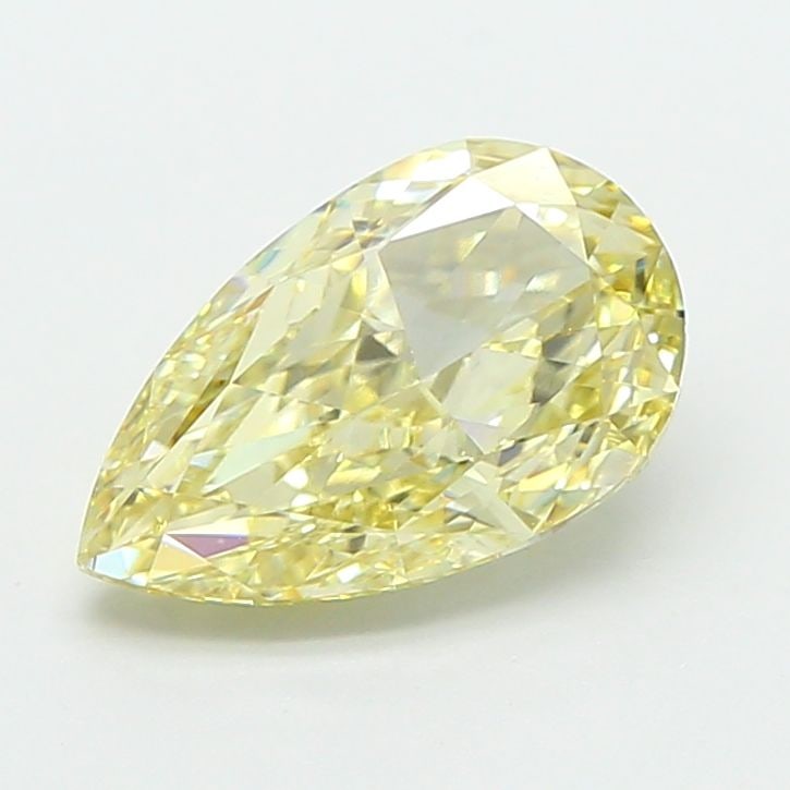 IGI Pear 2.01ct Fancy Light Yellow VVS2 - Loose Lab Diamond: IGI Pear 2.01ct Fancy Light Yellow VVS2 - Loose Lab Diamond Item Specifics: Source: This Is A Real Diamond Grown In A Lab Not Mined. Carat: 2.01 Cut: - Color: Fancy Light Yellow Clarity: VVS2 Polish: 