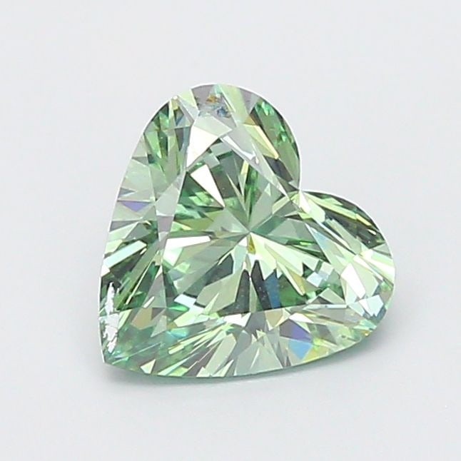 IGI Heart 2.51ct Fancy Vivid Green VVS2 - Loose Lab Diamond: IGI Heart 2.51ct Fancy Vivid Green VVS2 - Loose Lab Diamond Item Specifics: Source: This Is A Real Diamond Grown In A Lab Not Mined. Carat: 2.51 Cut: - Color: Fancy Vivid Green Clarity: VVS2 Polish: E