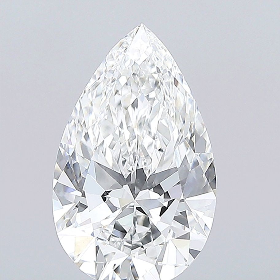 IGI Pear 5.04ct E VVS2 - Loose Lab Diamond: IGI Pear 5.04ct E VVS2 - Loose Lab Diamond Item Specifics: Source: This Is A Real Diamond Grown In A Lab Not Mined. Carat: 5.04 Cut: - Color: E Clarity: VVS2 Polish: EX Symmetry: EX Measurements: 15.4