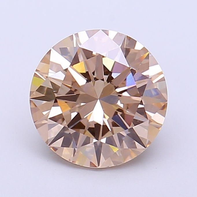 IGI Round 2.23ct Fancy Light Brown VVS2 - Loose Lab Diamond: IGI Round 2.23ct Fancy Light Brown VVS2 - Loose Lab Diamond Item Specifics: Source: This Is A Real Diamond Grown In A Lab Not Mined. Carat: 2.23 Cut: EX Color: Fancy Light Brown Clarity: VVS2 Polish: 