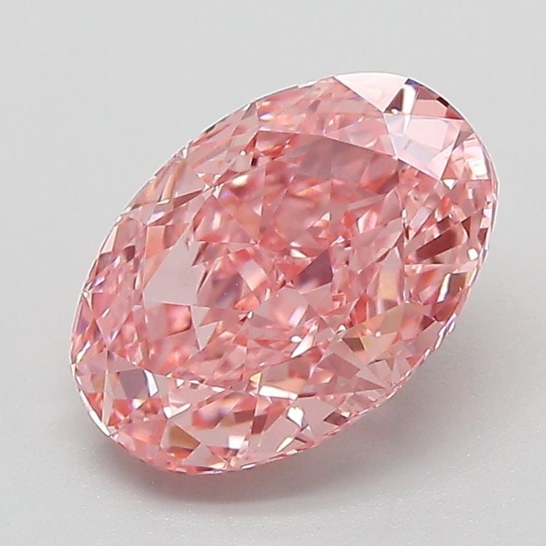 IGI Oval 2.1ct Fancy Vivid Pink VVS2 - Loose Lab Diamond: IGI Oval 2.1ct Fancy Vivid Pink VVS2 - Loose Lab Diamond Item Specifics: Source: This Is A Real Diamond Grown In A Lab Not Mined. Carat: 2.1 Cut: - Color: Fancy Vivid Pink Clarity: VVS2 Polish: EX Sym