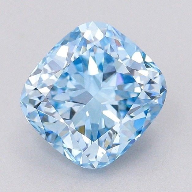 IGI Cushion Modified 1.54ct Fancy Vivid Blue VVS2 - Loose Lab Diamond: IGI Cushion Modified 1.54ct Fancy Vivid Blue VVS2 - Loose Lab Diamond Item Specifics: Source: This Is A Real Diamond Grown In A Lab Not Mined. Carat: 1.54 Cut: - Color: Fancy Vivid Blue Clarity: VVS2 