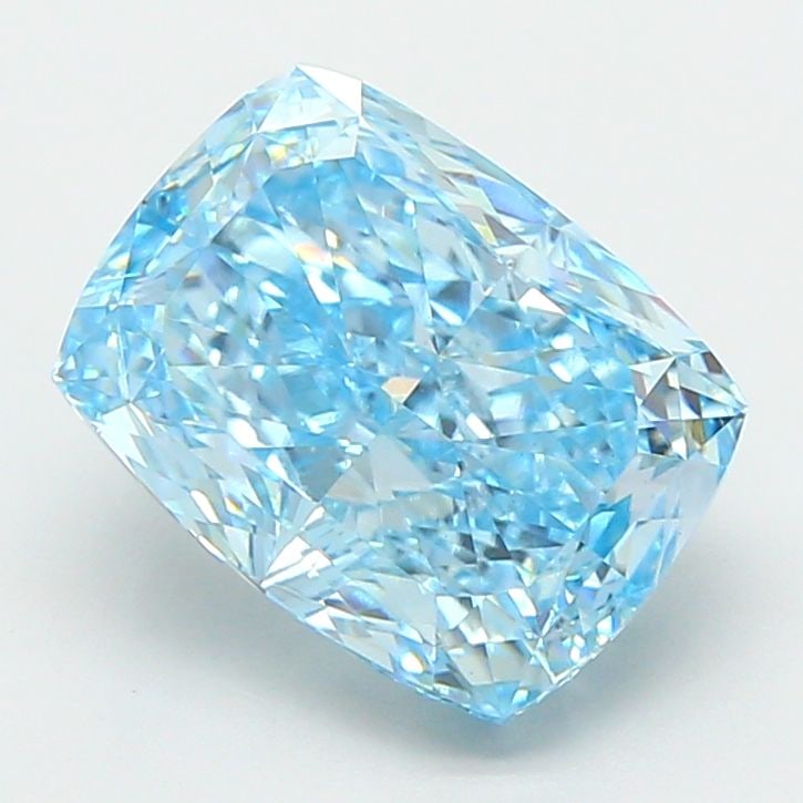 IGI Cushion Modified 3.54ct Fancy Vivid Blue VVS2 - Loose Lab Diamond: IGI Cushion Modified 3.54ct Fancy Vivid Blue VVS2 - Loose Lab Diamond Item Specifics: Source: This Is A Real Diamond Grown In A Lab Not Mined. Carat: 3.54 Cut: - Color: Fancy Vivid Blue Clarity: VVS2 