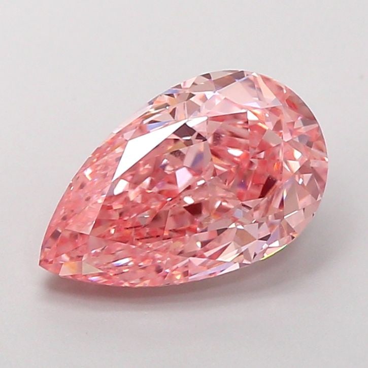 IGI Pear 2.7ct Fancy Vivid Pink VVS2 - Loose Lab Diamond: IGI Pear 2.7ct Fancy Vivid Pink VVS2 - Loose Lab Diamond Item Specifics: Source: This Is A Real Diamond Grown In A Lab Not Mined. Carat: 2.7 Cut: - Color: Fancy Vivid Pink Clarity: VVS2 Polish: EX Sym