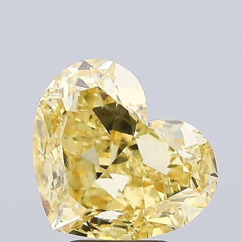 IGI Heart 5.02ct Fancy Intense Yellow VVS2 - Loose Lab Diamond: IGI Heart 5.02ct Fancy Intense Yellow VVS2 - Loose Lab Diamond Item Specifics: Source: This Is A Real Diamond Grown In A Lab Not Mined. Carat: 5.02 Cut: - Color: Fancy Intense Yellow Clarity: VVS2 Pol