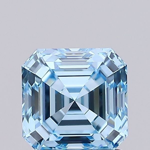 IGI Asscher 1.09ct Fancy Vivid Blue VVS1 - Loose Lab Diamond: IGI Asscher 1.09ct Fancy Vivid Blue VVS1 - Loose Lab Diamond Item Specifics: Source: This Is A Real Diamond Grown In A Lab Not Mined. Carat: 1.09 Cut: - Color: Fancy Vivid Blue Clarity: VVS1 Polish: E