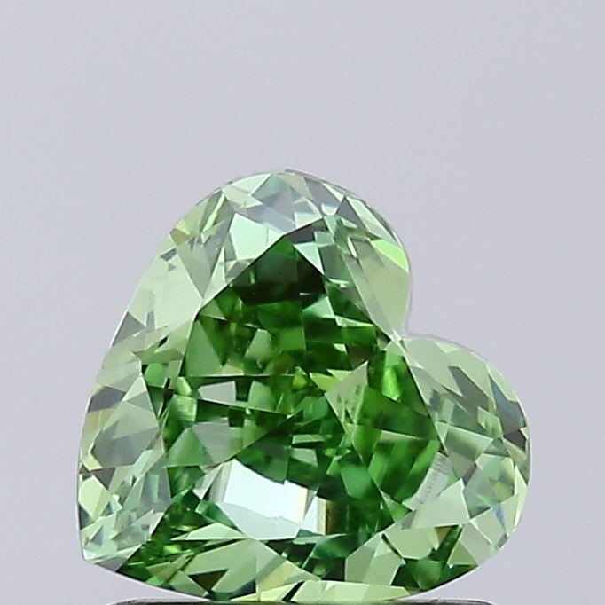 IGI Heart 1.12ct Fancy Vivid Green VVS2 - Loose Lab Diamond: IGI Heart 1.12ct Fancy Vivid Green VVS2 - Loose Lab Diamond Item Specifics: Source: This Is A Real Diamond Grown In A Lab Not Mined. Carat: 1.12 Cut: - Color: Fancy Vivid Green Clarity: VVS2 Polish: V