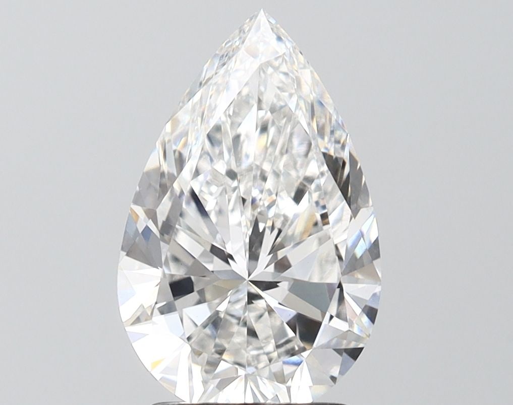 IGI Pear 2.5ct E VVS2 - Loose Lab Diamond: IGI Pear 2.5ct E VVS2 - Loose Lab Diamond Item Specifics: Source: This Is A Real Diamond Grown In A Lab Not Mined. Carat: 2.5 Cut: - Color: E Clarity: VVS2 Polish: EX Symmetry: EX Measurements: 11.9L
