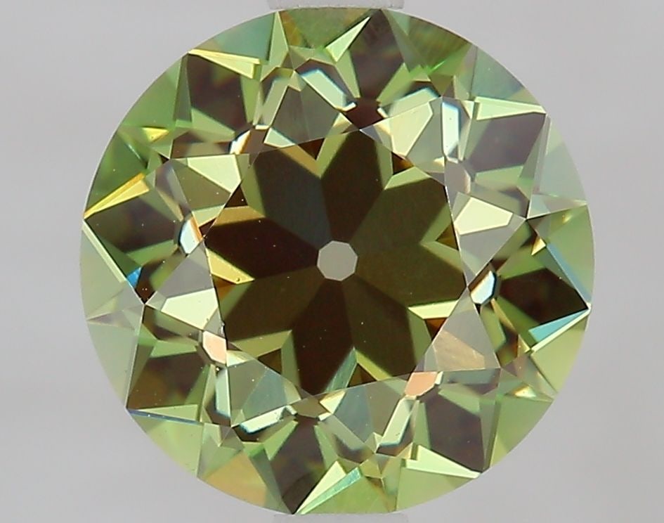 IGI Old European Cut 2.1ct Fancy Vivid Green VVS2 - Loose Lab Diamond: IGI Old European Cut 2.1ct Fancy Vivid Green VVS2 - Loose Lab Diamond Item Specifics: Source: This Is A Real Diamond Grown In A Lab Not Mined. Carat: 2.1 Cut: - Color: Fancy Vivid Green Clarity: VVS2 