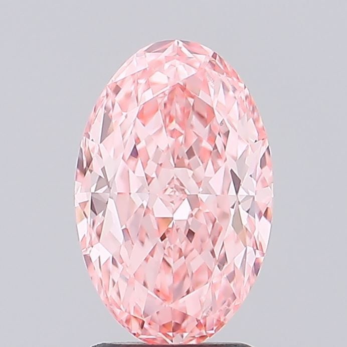 IGI Oval 1.5ct Fancy Vivid Pink VVS2 - Loose Lab Diamond: IGI Oval 1.5ct Fancy Vivid Pink VVS2 - Loose Lab Diamond Item Specifics: Source: This Is A Real Diamond Grown In A Lab Not Mined. Carat: 1.5 Cut: - Color: Fancy Vivid Pink Clarity: VVS2 Polish: EX Sym