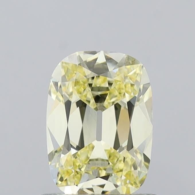 IGI Cushion Brilliant 1.04ct Fancy Light Yellow VVS2 - Loose Lab Diamond: IGI Cushion Brilliant 1.04ct Fancy Light Yellow VVS2 - Loose Lab Diamond Item Specifics: Source: This Is A Real Diamond Grown In A Lab Not Mined. Carat: 1.04 Cut: - Color: Fancy Light Yellow Clarity: 