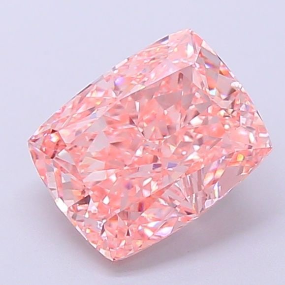 IGI Cushion Modified 2.5ct Fancy Vivid Pink VVS2 - Loose Lab Diamond: IGI Cushion Modified 2.5ct Fancy Vivid Pink VVS2 - Loose Lab Diamond Item Specifics: Source: This Is A Real Diamond Grown In A Lab Not Mined. Carat: 2.5 Cut: - Color: Fancy Vivid Pink Clarity: VVS2
