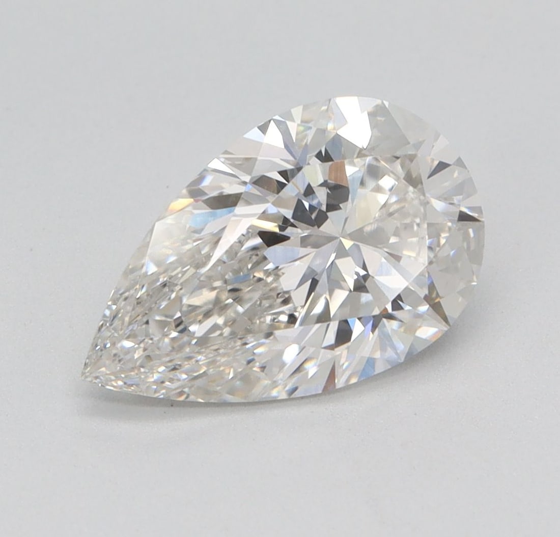 IGI Pear 1.59ct G VVS2 - Loose Lab Diamond: IGI Pear 1.59ct G VVS2 - Loose Lab Diamond Item Specifics: Source: This Is A Real Diamond Grown In A Lab Not Mined. Carat: 1.59 Cut: - Color: G Clarity: VVS2 Polish: EX Symmetry: EX Measurements: