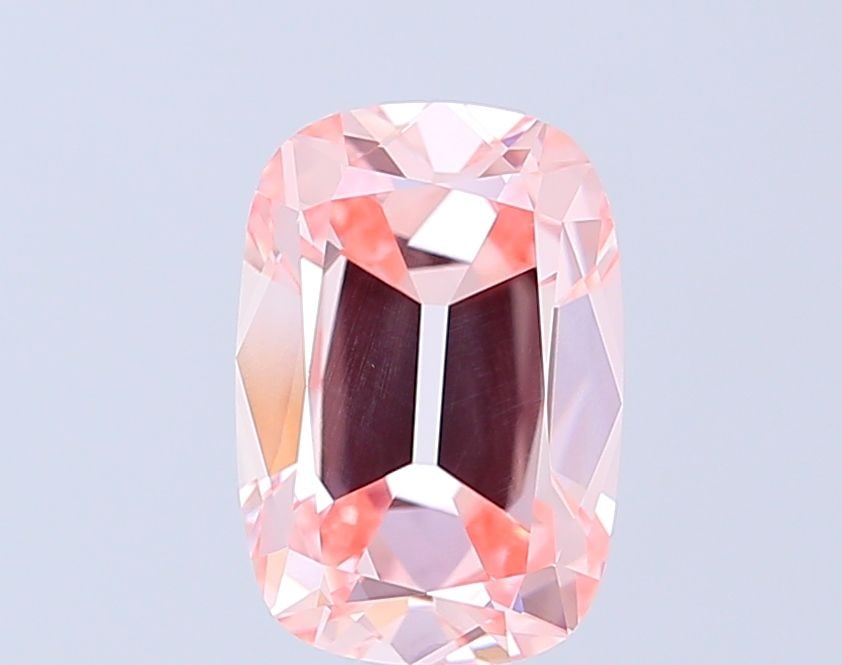 IGI Cushion Brilliant 2.7ct Fancy Intense Pink VVS2 - Loose Lab Diamond: IGI Cushion Brilliant 2.7ct Fancy Intense Pink VVS2 - Loose Lab Diamond Item Specifics: Source: This Is A Real Diamond Grown In A Lab Not Mined. Carat: 2.7 Cut: - Color: Fancy Intense Pink Clarity: VV