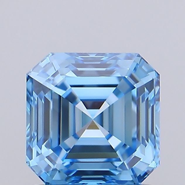 IGI Asscher 1.04ct Fancy Vivid Blue VVS1 - Loose Lab Diamond: IGI Asscher 1.04ct Fancy Vivid Blue VVS1 - Loose Lab Diamond Item Specifics: Source: This Is A Real Diamond Grown In A Lab Not Mined. Carat: 1.04 Cut: - Color: Fancy Vivid Blue Clarity: VVS1 Polish: E