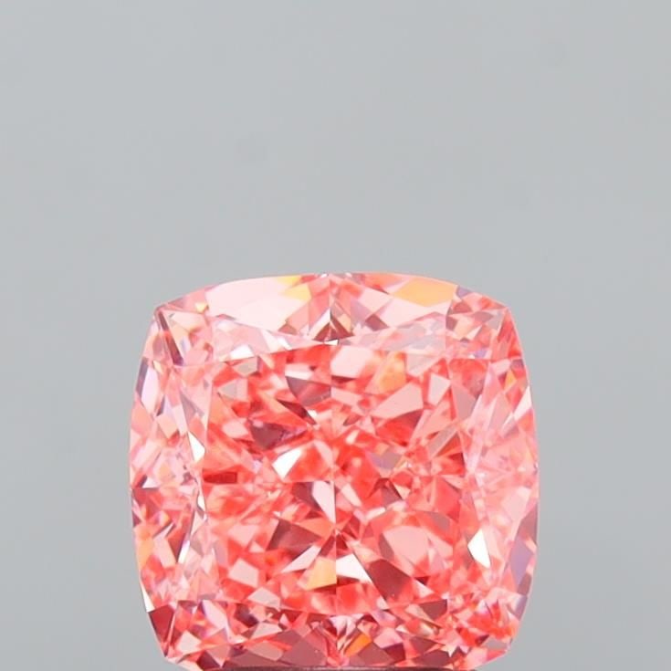 IGI Cushion Modified 2.06ct Fancy Vivid Pink VVS2 - Loose Lab Diamond: IGI Cushion Modified 2.06ct Fancy Vivid Pink VVS2 - Loose Lab Diamond Item Specifics: Source: This Is A Real Diamond Grown In A Lab Not Mined. Carat: 2.06 Cut: - Color: Fancy Vivid Pink Clarity: VVS2 