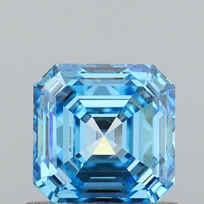 IGI Asscher 1.03ct Fancy Vivid Blue VVS2 - Loose Lab Diamond: IGI Asscher 1.03ct Fancy Vivid Blue VVS2 - Loose Lab Diamond Item Specifics: Source: This Is A Real Diamond Grown In A Lab Not Mined. Carat: 1.03 Cut: - Color: Fancy Vivid Blue Clarity: VVS2 Polish: E