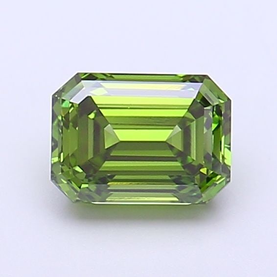 Emerald 1.05ct Fancy Vivid Green VVS2 - Loose Lab Diamond: Emerald 1.05ct Fancy Vivid Green VVS2 - Loose Lab Diamond Item Specifics: Source: This Is A Real Diamond Grown In A Lab Not Mined. Carat: 1.05 Cut: - Color: Fancy Vivid Green Clarity: VVS2 Polish: VG 