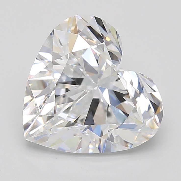 GIA Heart 2.57ct F IF - Loose Lab Diamond: GIA Heart 2.57ct F IF - Loose Lab Diamond Item Specifics: Source: This Is A Real Diamond Grown In A Lab Not Mined. Carat: 2.57 Cut: - Color: F Clarity: IF Polish: EX Symmetry: EX Measurements: 8.61L