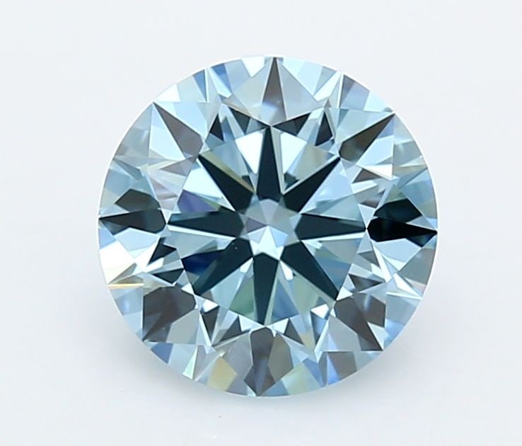 IGI Round 2.08ct Fancy Vivid Blue VVS2 - Ideal Loose Lab Diamond: IGI Round 2.08ct Fancy Vivid Blue VVS2 - Ideal Loose Lab Diamond Item Specifics: Source: This Is A Real Diamond Grown In A Lab Not Mined. Carat: 2.08 Cut: ID Color: Fancy Vivid Blue Clarity: VVS2 Poli