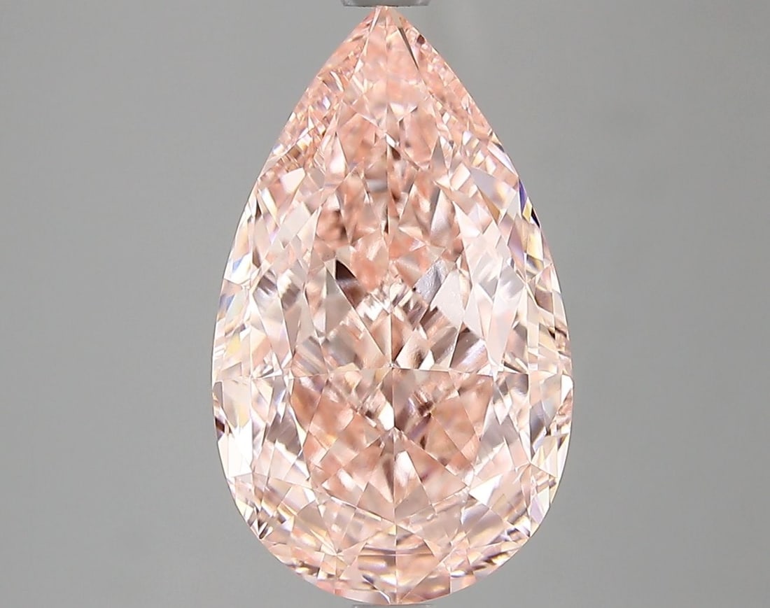 IGI Pear 4.11ct Fancy Vivid Pink VVS2 - Loose Lab Diamond: IGI Pear 4.11ct Fancy Vivid Pink VVS2 - Loose Lab Diamond Item Specifics: Source: This Is A Real Diamond Grown In A Lab Not Mined. Carat: 4.11 Cut: - Color: Fancy Vivid Pink Clarity: VVS2 Polish: EX S