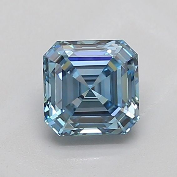 IGI Asscher 1.3ct Fancy Vivid Blue VVS2 - Loose Lab Diamond: IGI Asscher 1.3ct Fancy Vivid Blue VVS2 - Loose Lab Diamond Item Specifics: Source: This Is A Real Diamond Grown In A Lab Not Mined. Carat: 1.3 Cut: - Color: Fancy Vivid Blue Clarity: VVS2 Polish: EX 