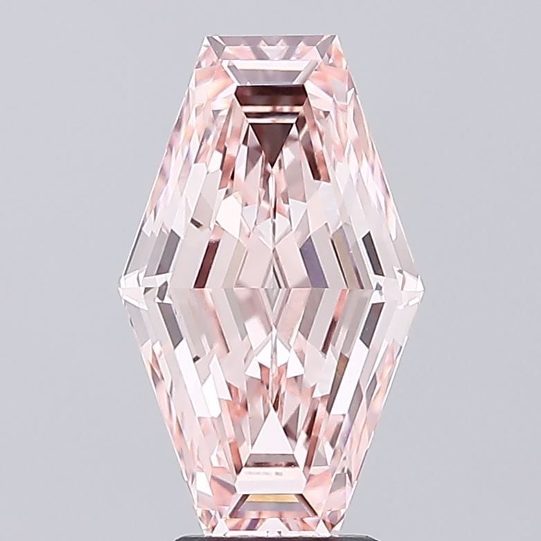 IGI Hexagonal 4.09ct Fancy Intense Pink VVS2 - Loose Lab Diamond: IGI Hexagonal 4.09ct Fancy Intense Pink VVS2 - Loose Lab Diamond Item Specifics: Source: This Is A Real Diamond Grown In A Lab Not Mined. Carat: 4.09 Cut: - Color: Fancy Intense Pink Clarity: VVS2