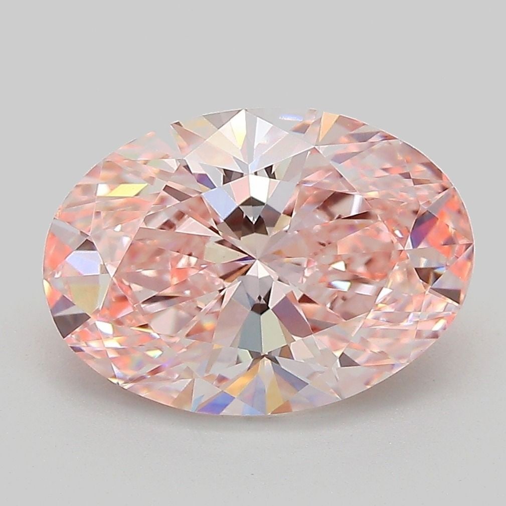 IGI Oval 3.53ct Fancy Vivid Pink VVS2 - Loose Lab Diamond: IGI Oval 3.53ct Fancy Vivid Pink VVS2 - Loose Lab Diamond Item Specifics: Source: This Is A Real Diamond Grown In A Lab Not Mined. Carat: 3.53 Cut: - Color: Fancy Vivid Pink Clarity: VVS2 Polish: EX