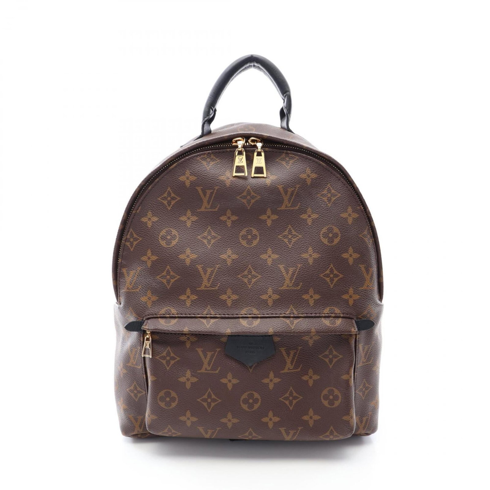 Backpack Monogram Leather Louis Vuitton: Backpack Monogram Leather Louis Vuitton Monogrammed leather Louis Vuitton backpack in brown, featuring the iconic M41561 design. This stylish and functional bag measures 37cm x 29cm x 11cm, making it
