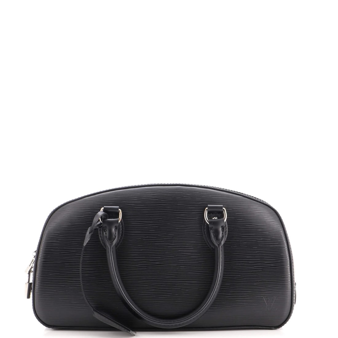 NM Epi Leather Louis Vuitton Bag Jasmin: NM Epi Leather Louis Vuitton Bag Jasmin Black Epi Leather Louis Vuitton Bowler Bag Jasmin in great condition, featuring scuffs, edge wear, and minor creases on the exterior, and scuffs on the