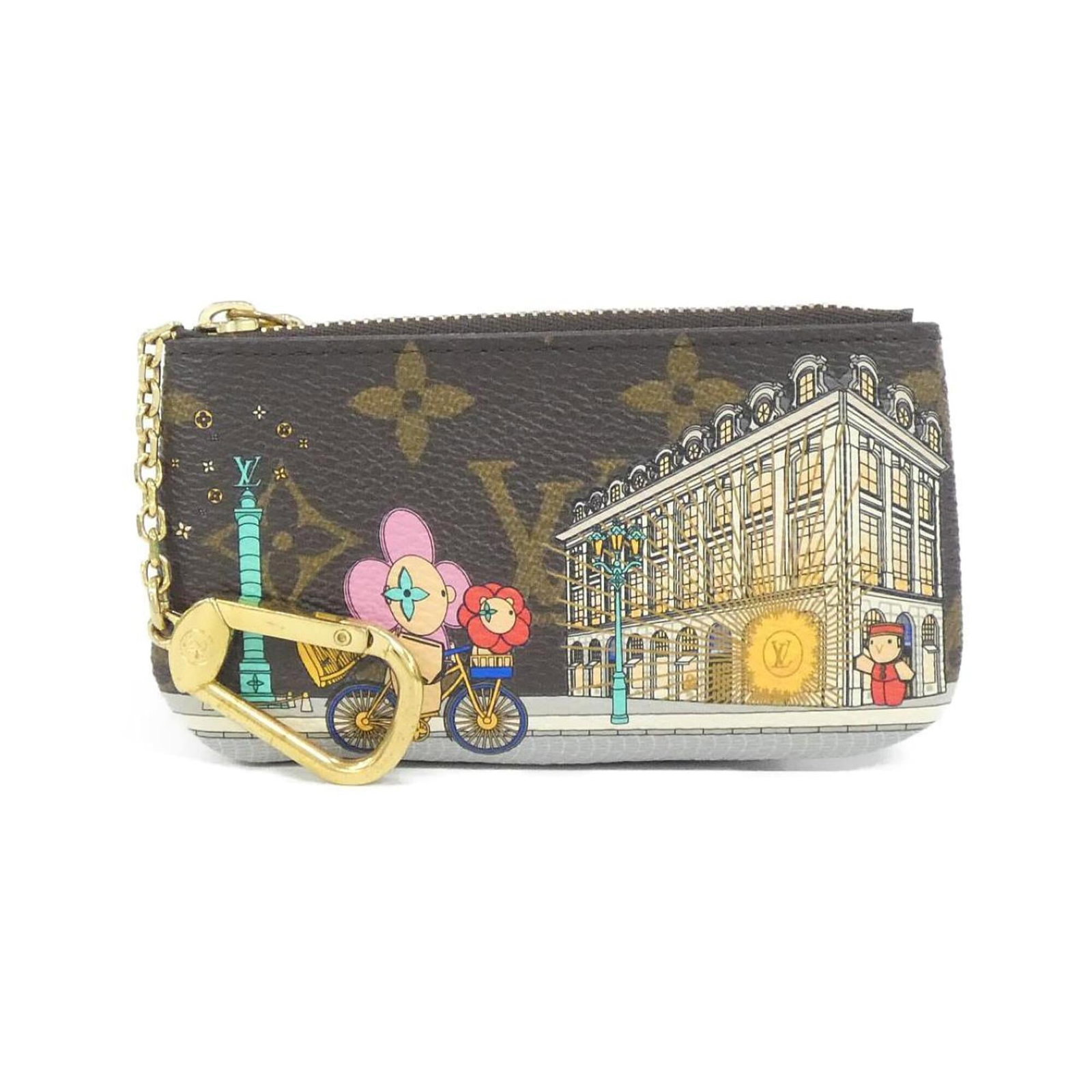 Louis Vuitton Coin Purse/ Coin Case Coated Canvas: Louis Vuitton Coin Purse/ Coin Case Coated Canvas Coated canvas construction gives this Louis Vuitton Coin Purse a durable, long-lasting finish. The classic Monogram pattern adds a touch of timeless