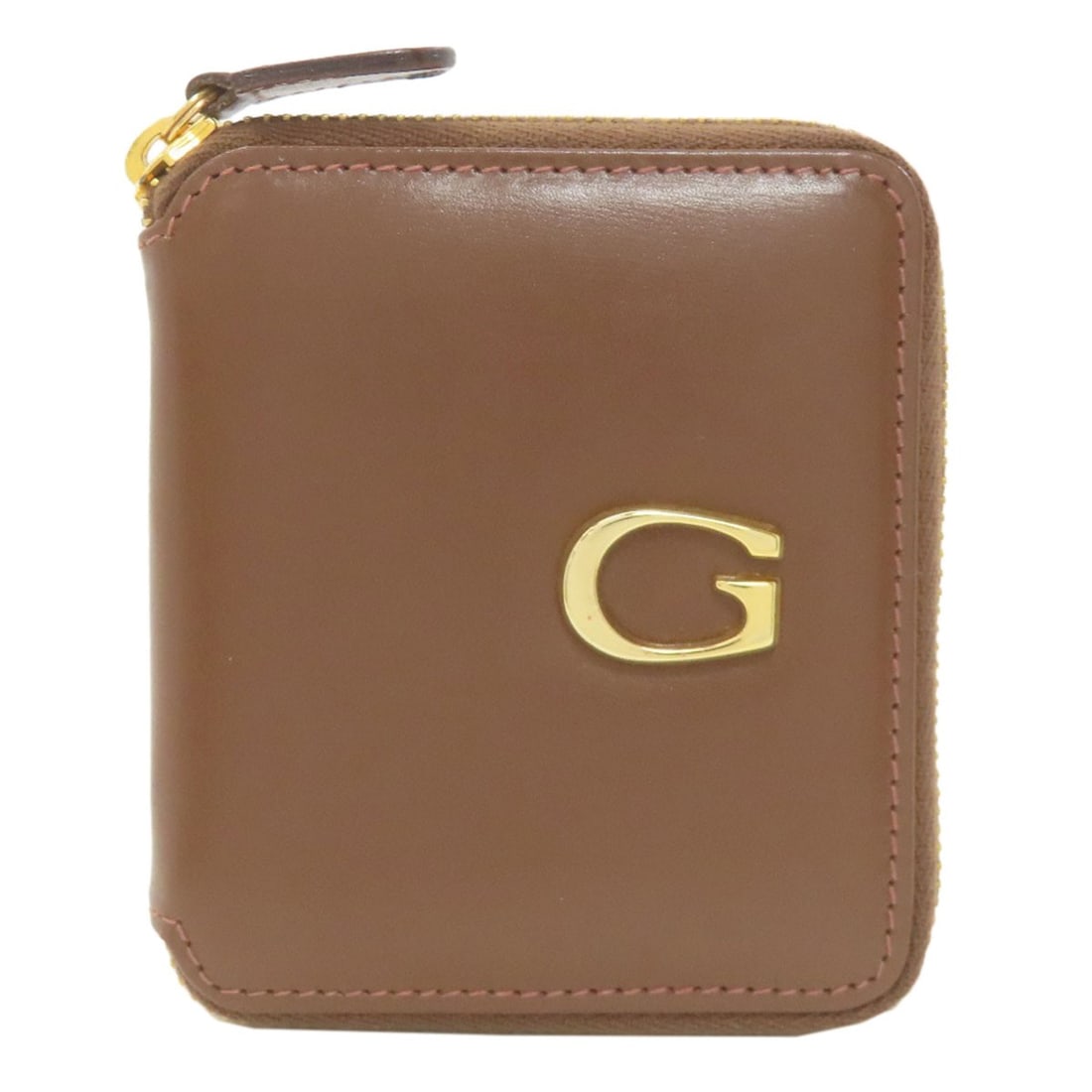 Leather Coin Logo Purse Gucci 0 1311 2184 030: Leather Coin Logo Purse Gucci 0 1311 2184 030 Brown Leather Coin Purse from GUCCI Features a classic coin purse design made from high-quality leather, with a distinctive brown exterior. This stylish