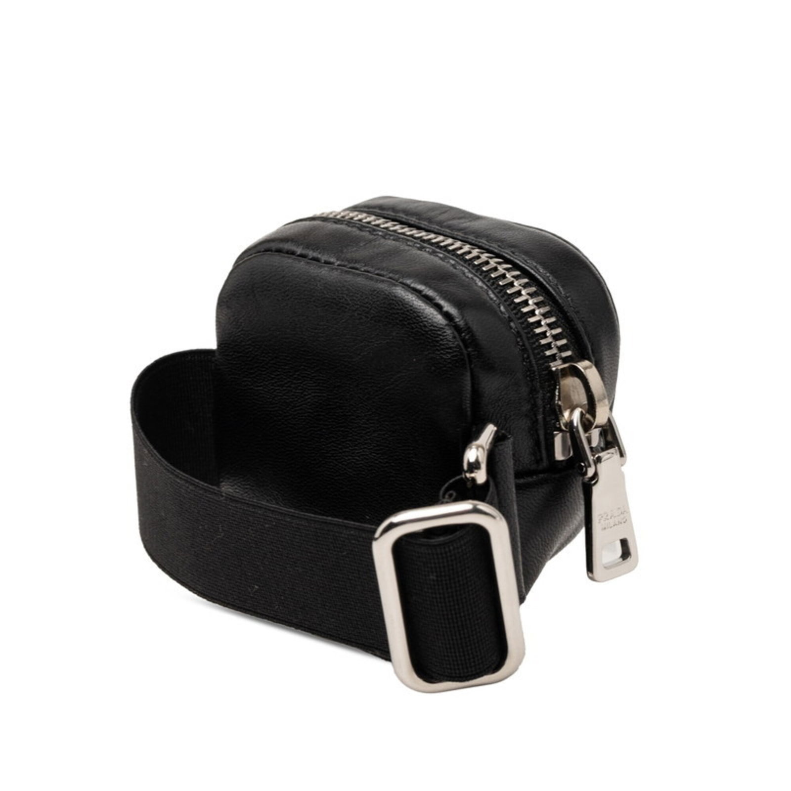 Pouch Handbag Leather Prada - 2