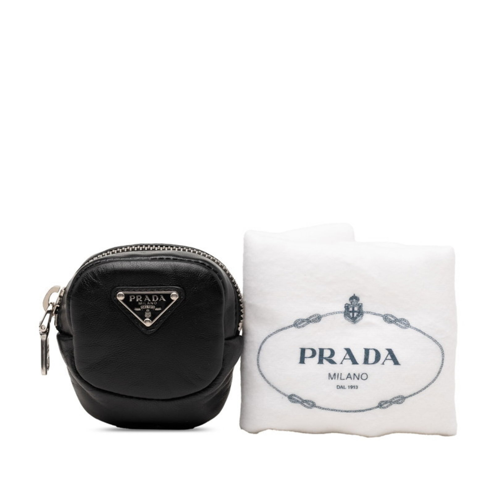 Pouch Handbag Leather Prada - 6