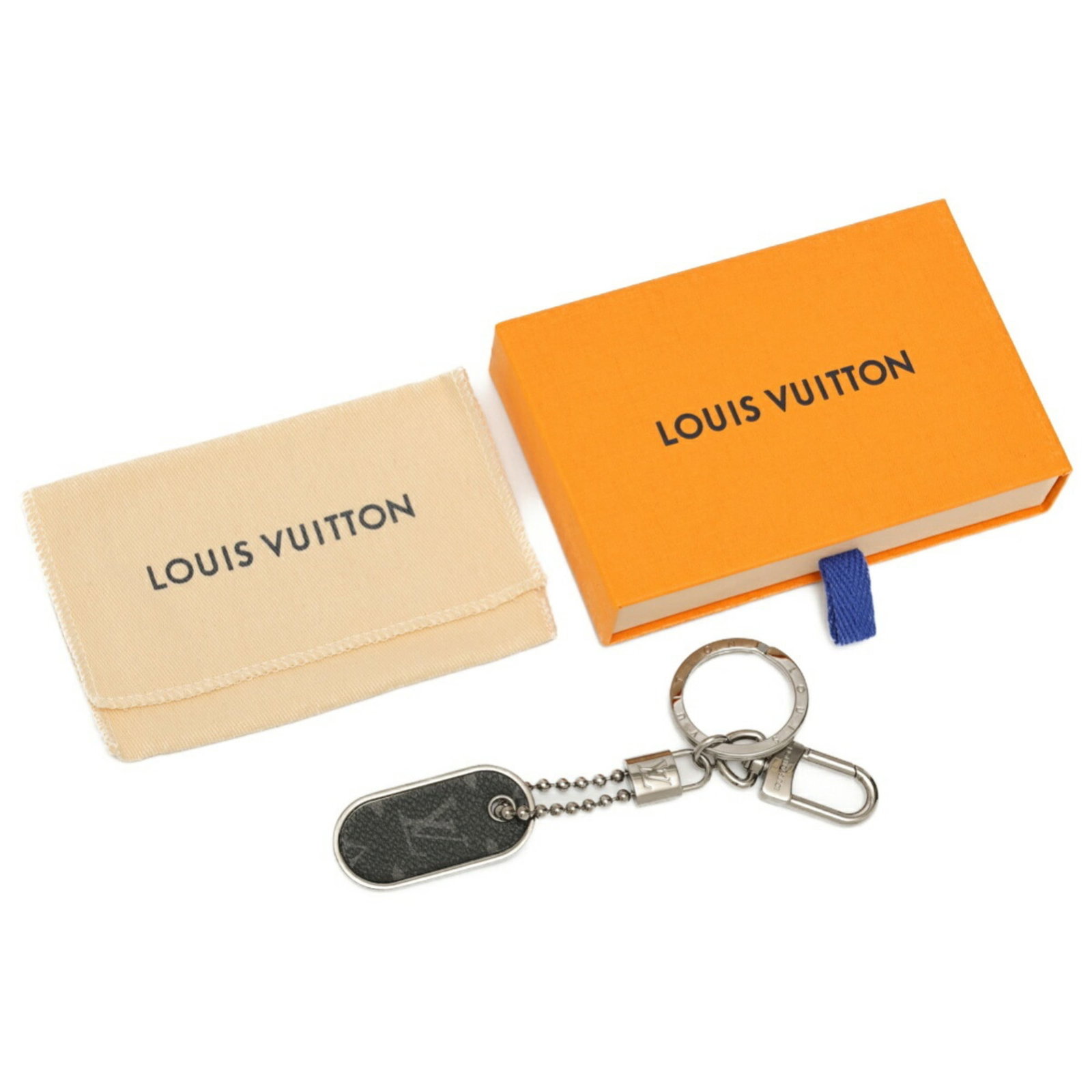 Metal Monogram Keyring Louis Vuitton Eclipse - 5