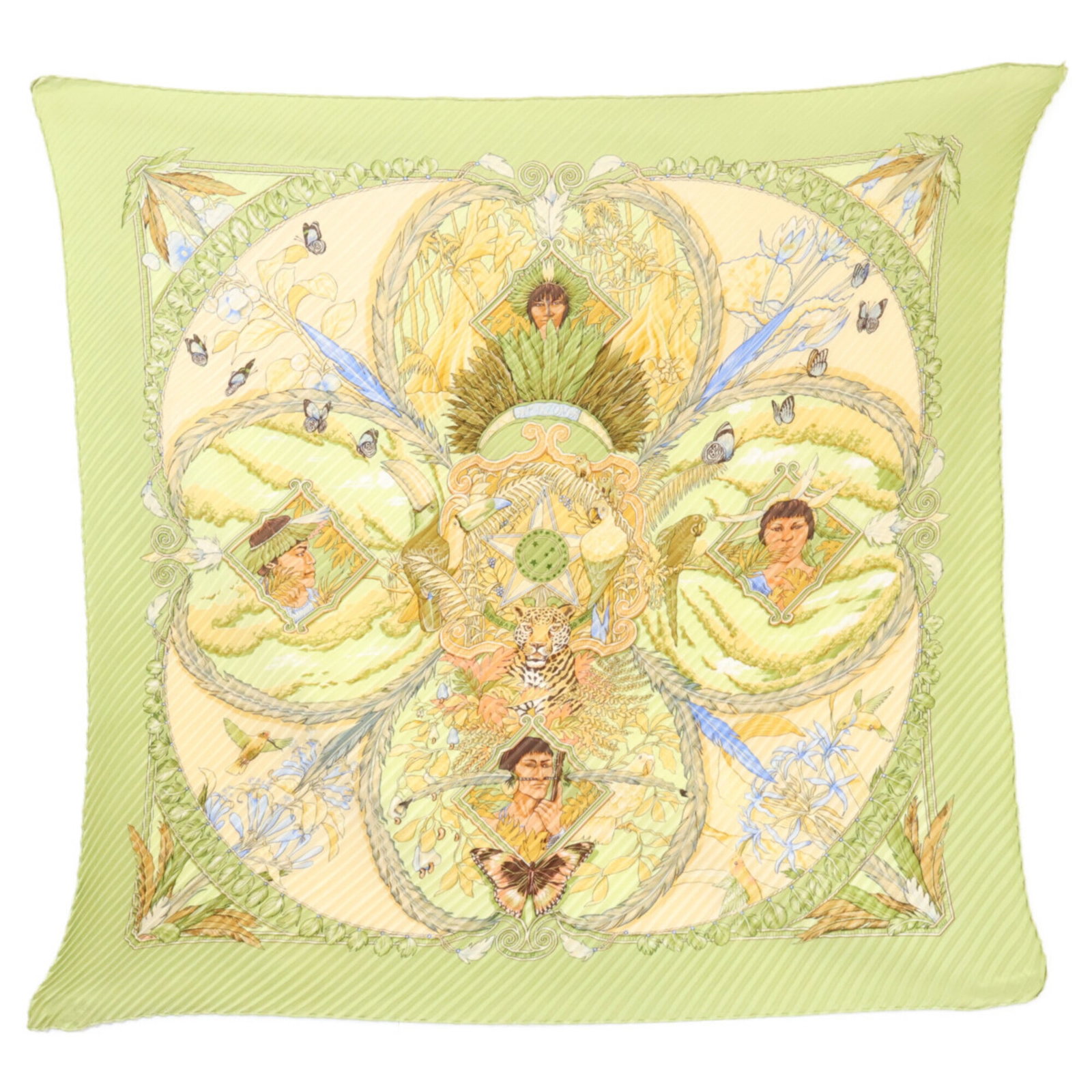 Silk Hermes Scarf - 2