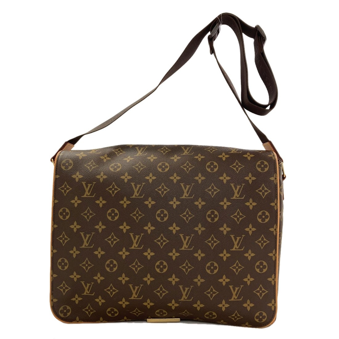 Shoulder Bag Monogram Canvas M45257 Louis Vuitton: Shoulder Bag Monogram Canvas M45257 Louis Vuitton Brown Monogram Canvas Shoulder Bag with Metal Closure. This 11.4 inch, 14.2 inch shoulder bag features the iconic Monogram canvas exterior and a metal