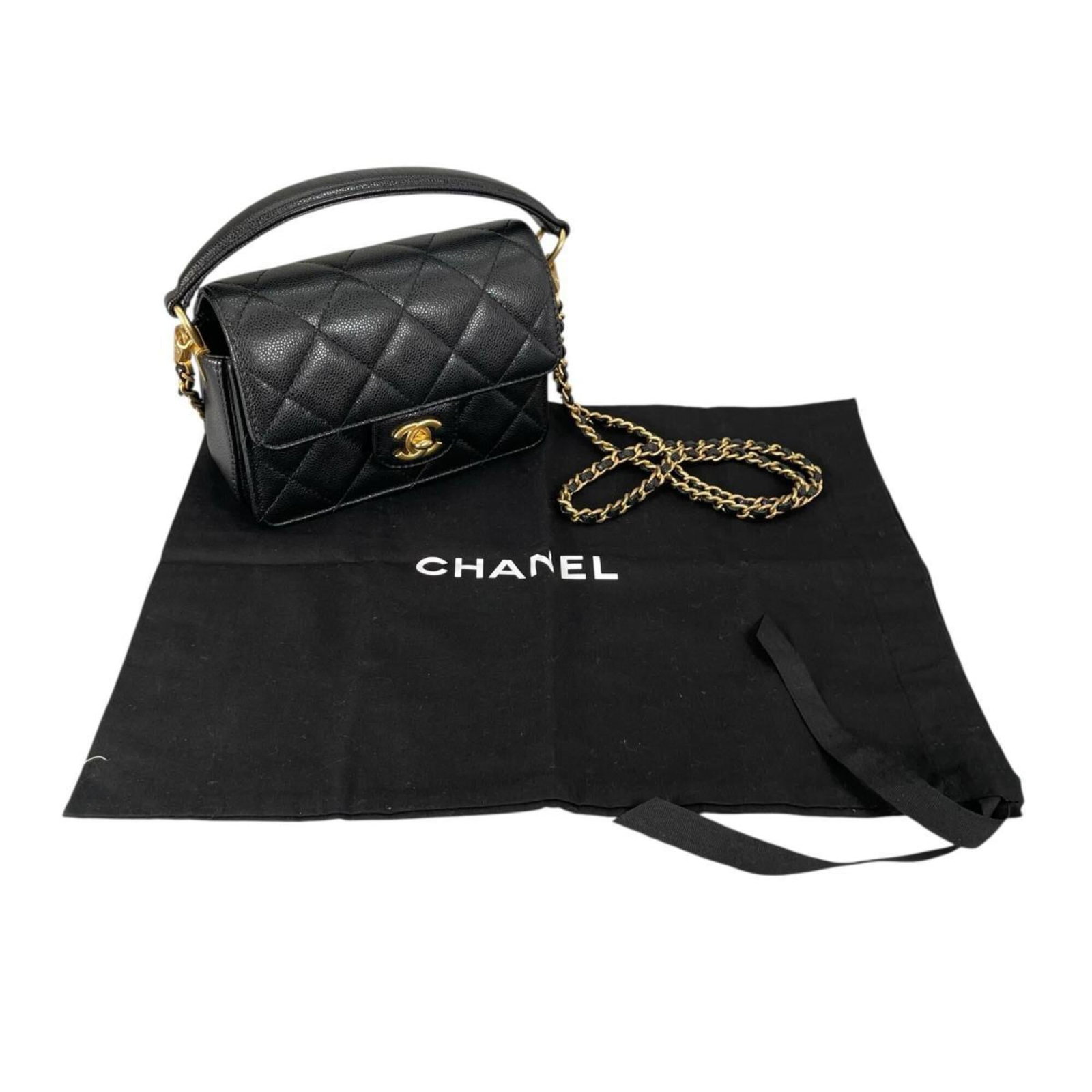 Shoulder Bag Leather Handbag Chanel: Shoulder Bag Leather Handbag Chanel The Chanel Matelasse Shoulder Bag is a sleek and sophisticated leather handbag, crafted from high-quality black leather. Its classic design features a turn lock