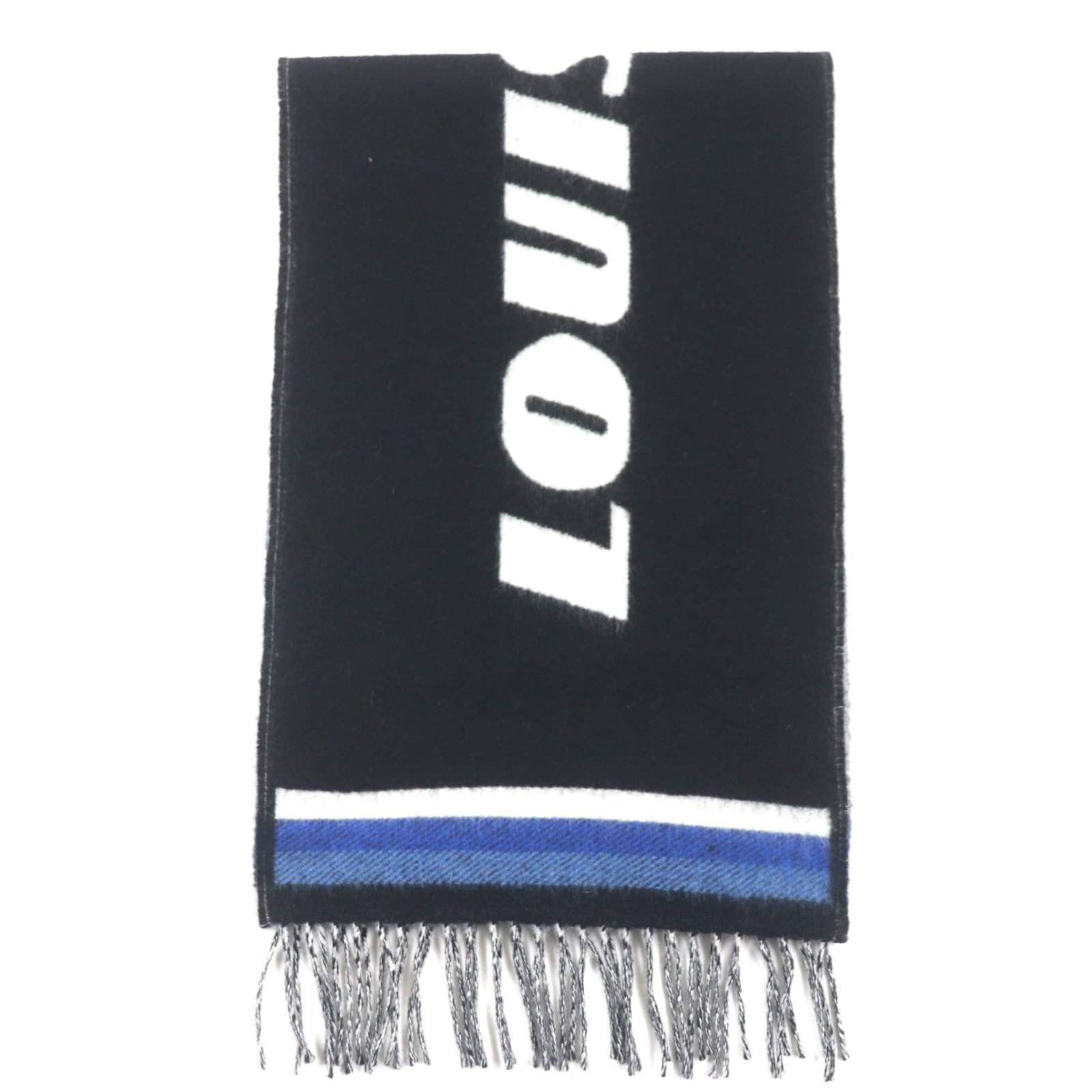 Louis Vuitton Stole Wool 90% Silk 10%: Louis Vuitton Stole Wool 90% Silk 10% Louis Vuitton's stole is crafted from a luxurious blend of 90% wool and 10% silk, creating a unique texture that adds depth to its classic design. Measuring 1.77m