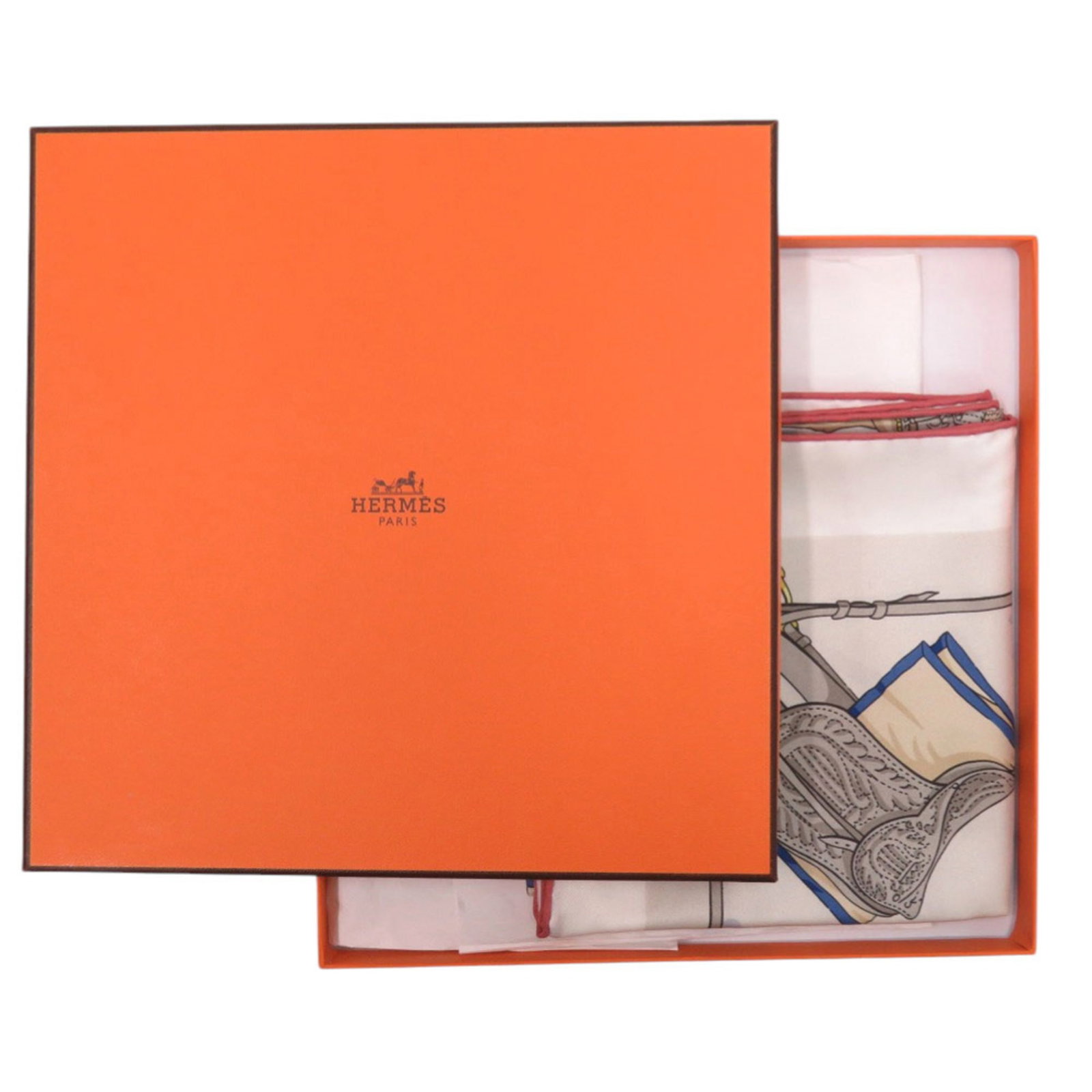 Silk Hermes Scarf - 2